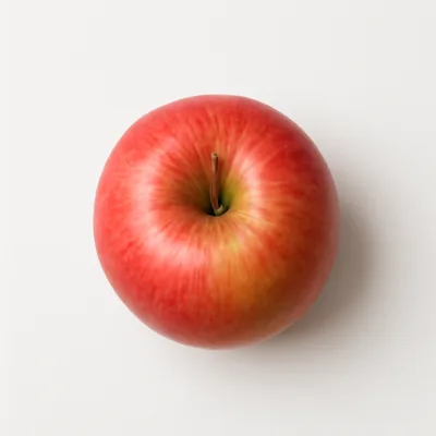 Illustration of apples, raw, with skin