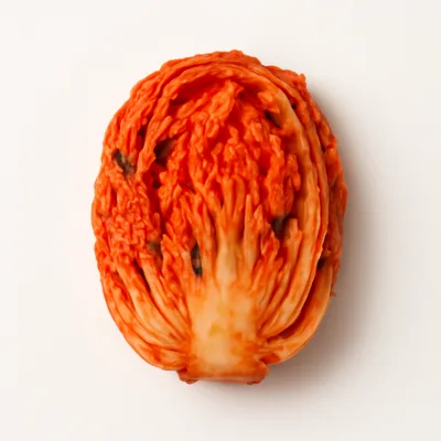 Illustration of cabbage, kimchi