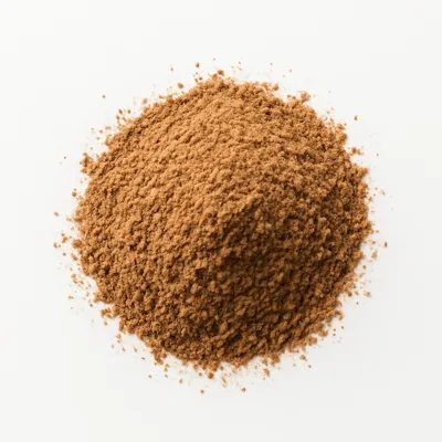 Illustration of carob flour