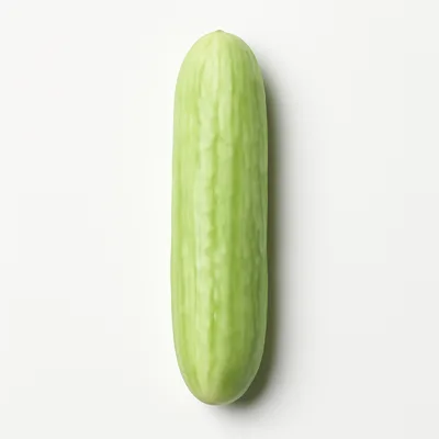 Illustration of cucumber, peeled, raw