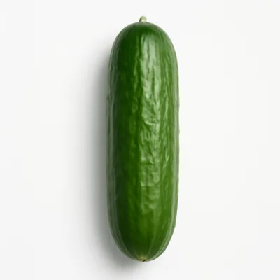 Illustration of cucumber, with peel, raw