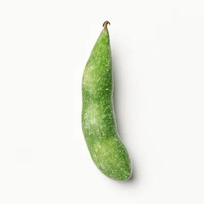Illustration of edamame, frozen, unprepared