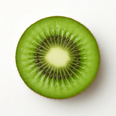 Illustration of kiwifruit, green, raw