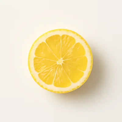 Illustration of lemon juice, raw