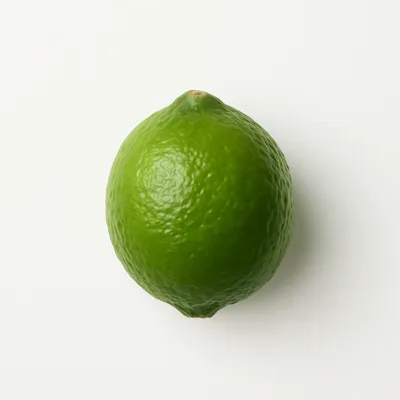 Illustration of limes, raw