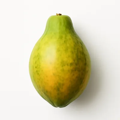 Illustration of papayas, raw