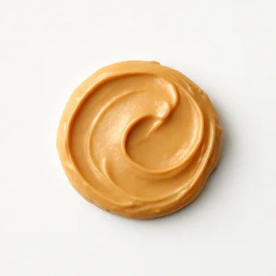 Illustration of peanut butter, smooth style, with salt