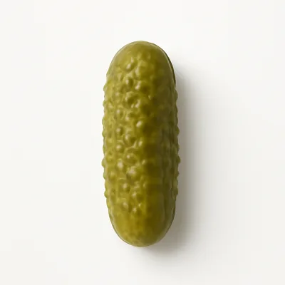 Illustration of pickles, cucumber, sour