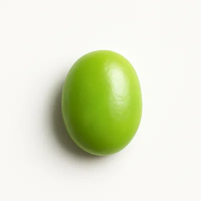 Illustration of soybeans, green, raw