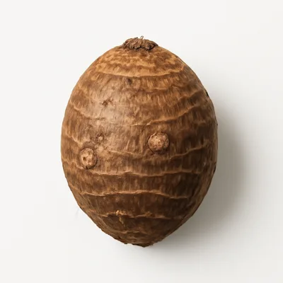 Illustration of taro, raw