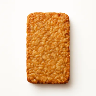 Illustration of tempeh, cooked