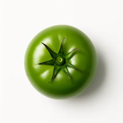 Illustration of tomatoes, green, raw