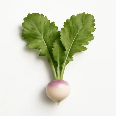 Illustration of turnip greens, raw