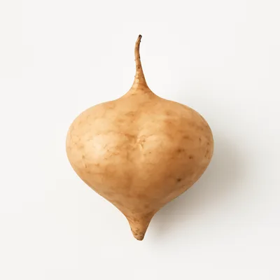 Illustration of yambean (jicama), raw